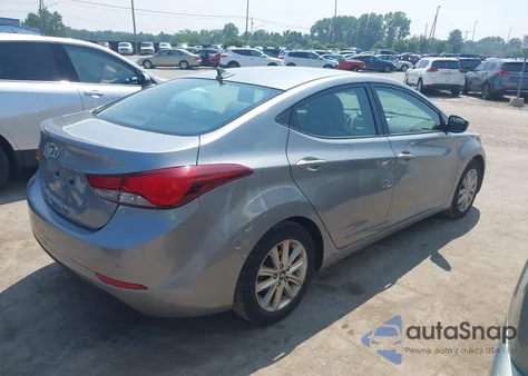 2014 Hyundai Elantra Se из США, поврежденный, VIN KMHDH4AE5EU161676